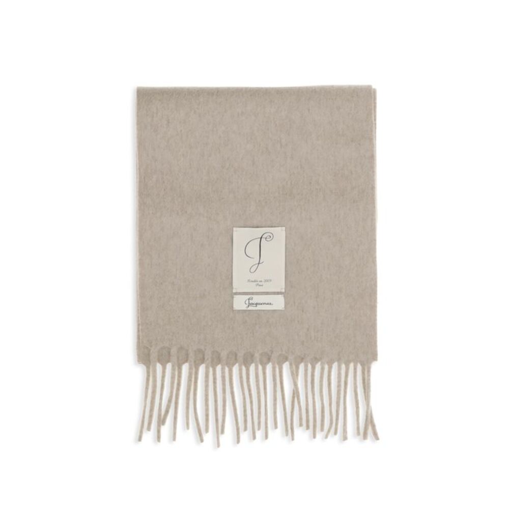 Jacquemus Men Cavallo Fringed Scarf